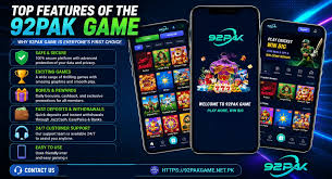 92Pak App Features